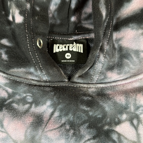 Men’s Billionaire Boys Club Hoodie Dog Tie dye sz M - Picture 7 of 10